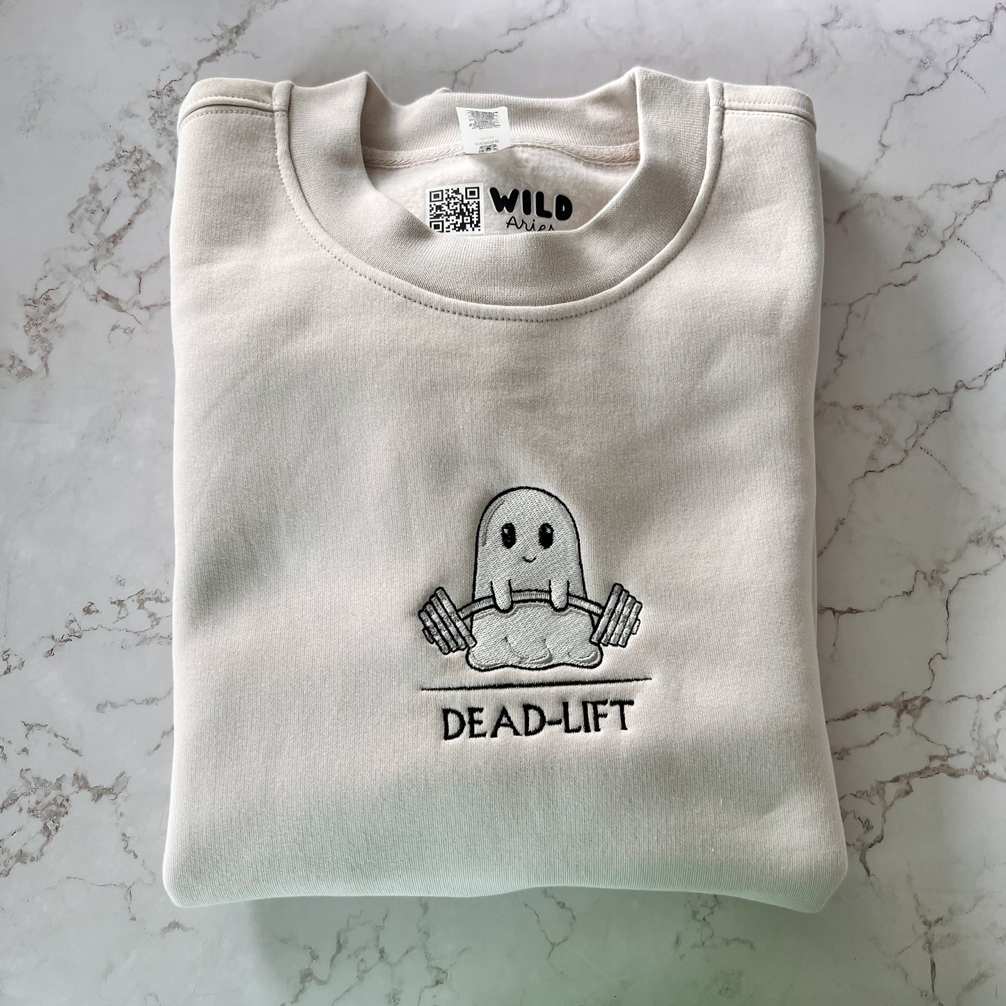 Deadlift Ghost Embroidered Crewneck