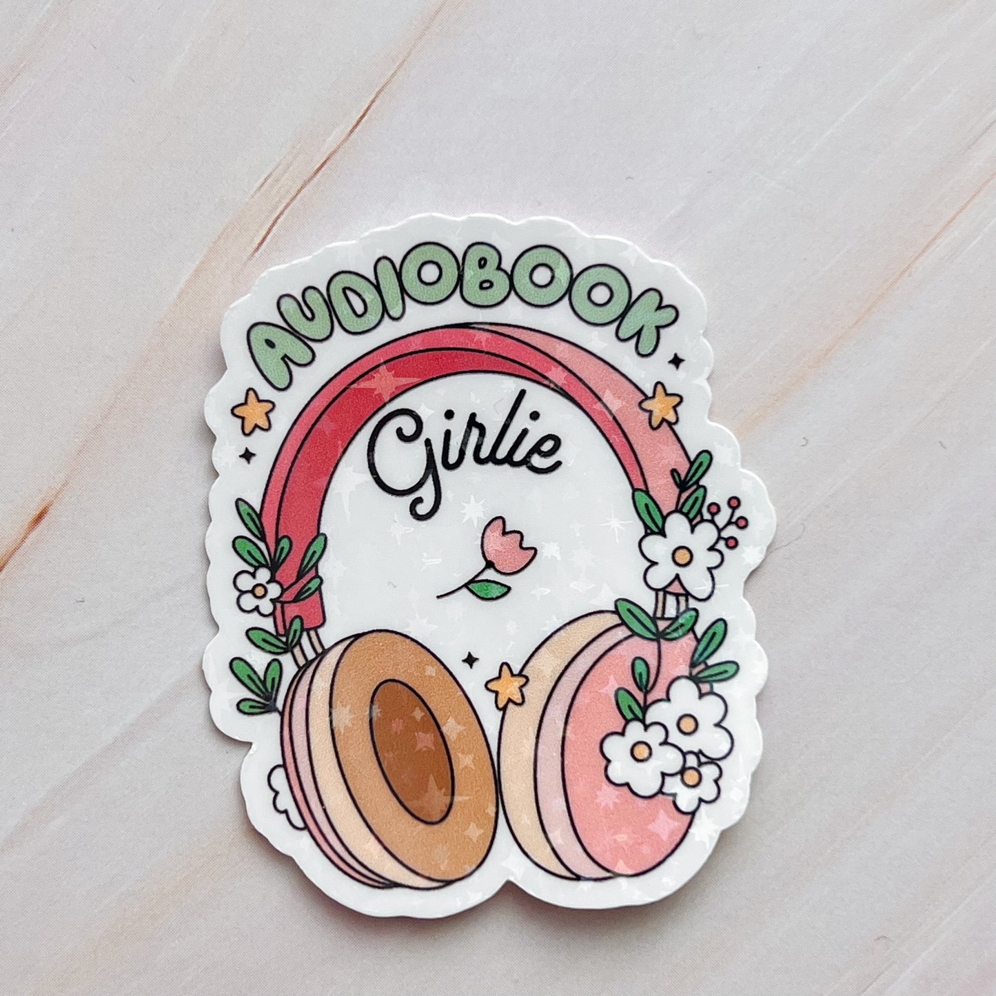 Audiobook Girlie Sticker