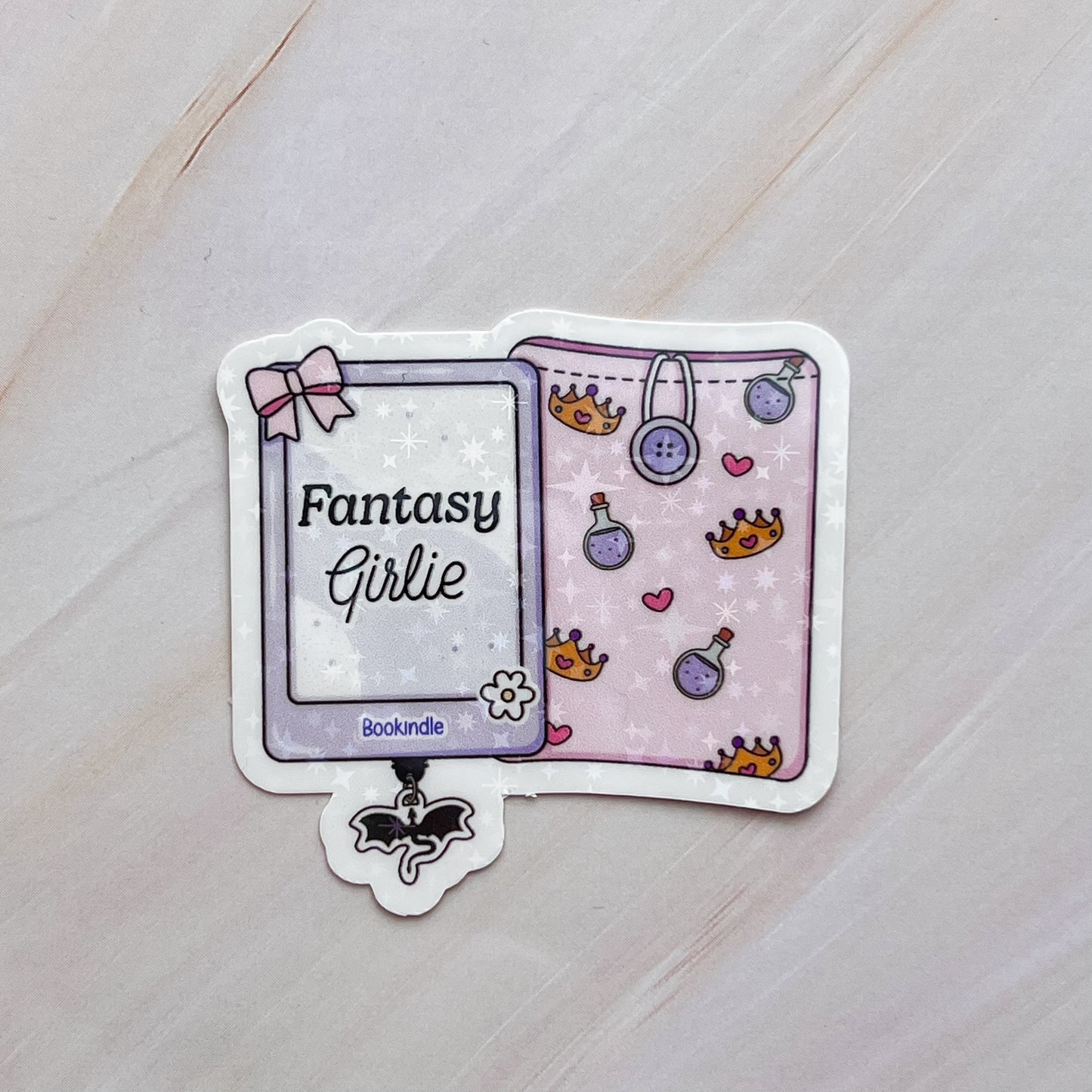 Fantasy Girlie Kindle Sticker