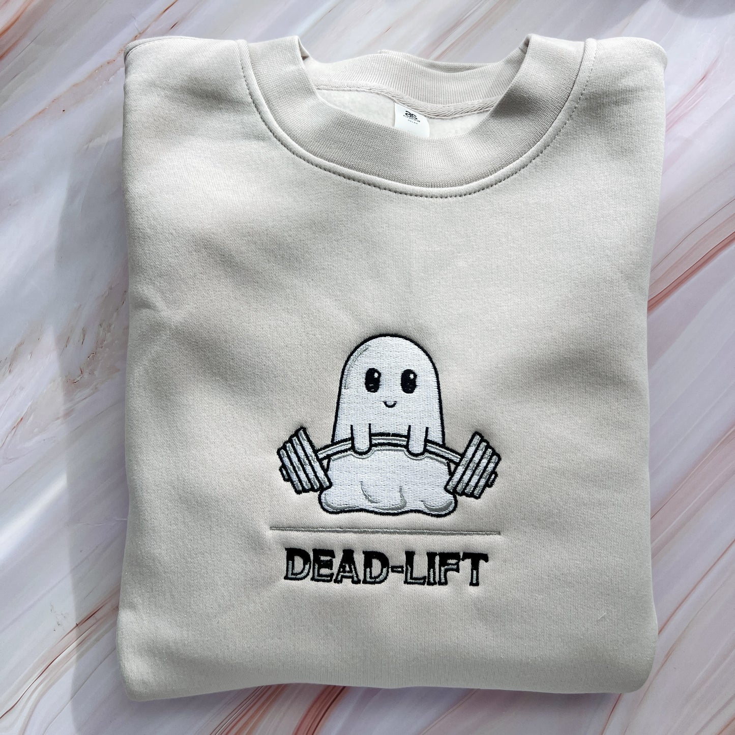 Deadlift Ghost Embroidered Crewneck
