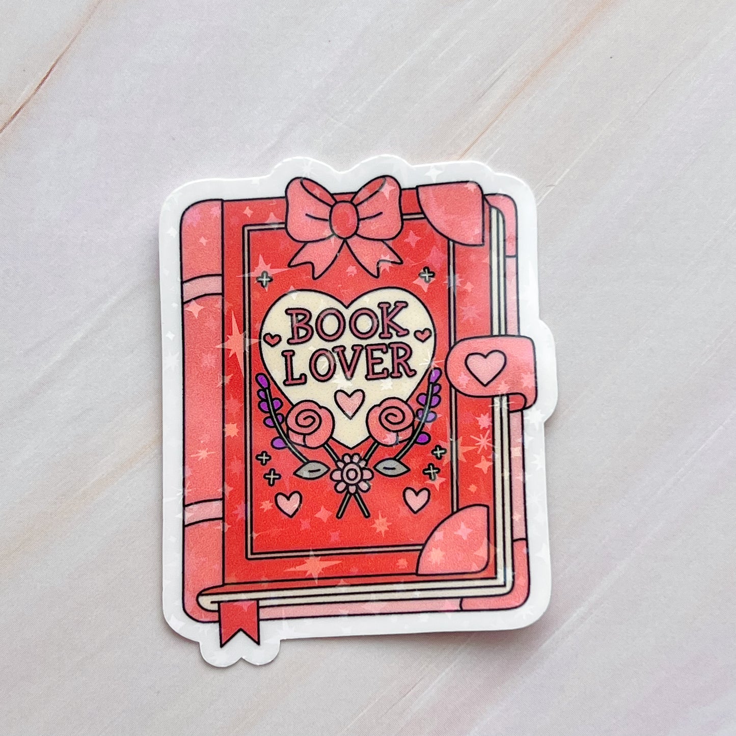 Book Lover Sticker