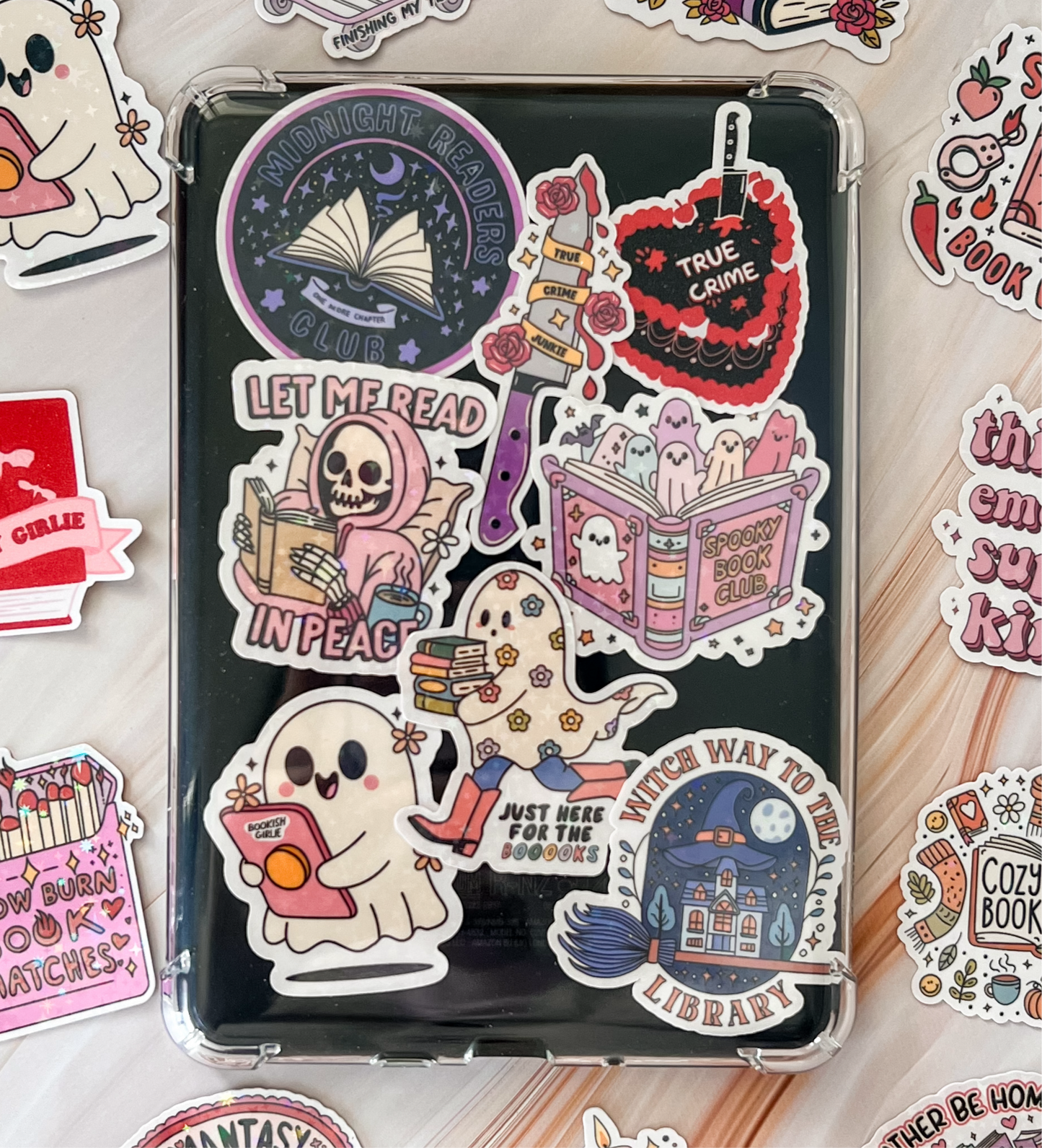 Let Me Read In Peace Sticker