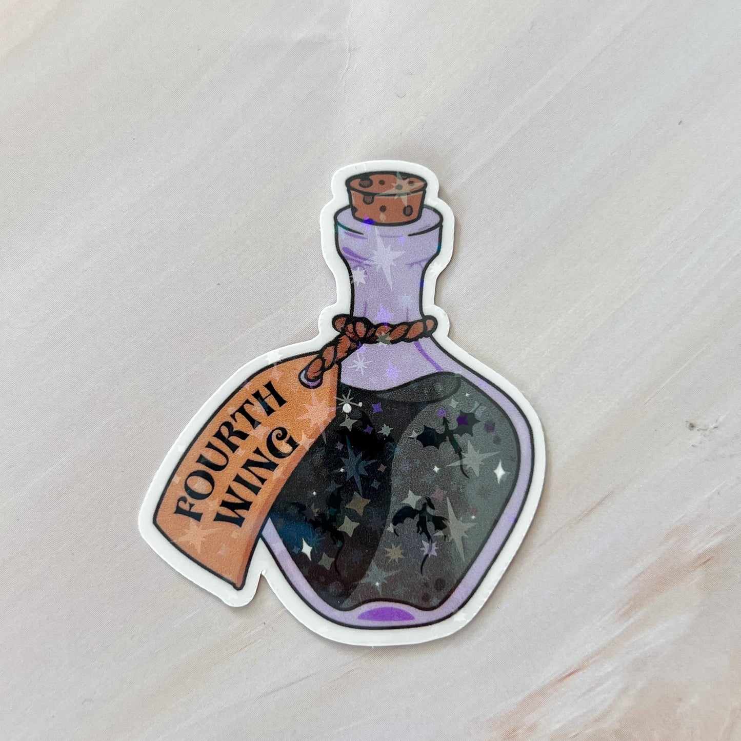 Fourth Wing Potion Sticker