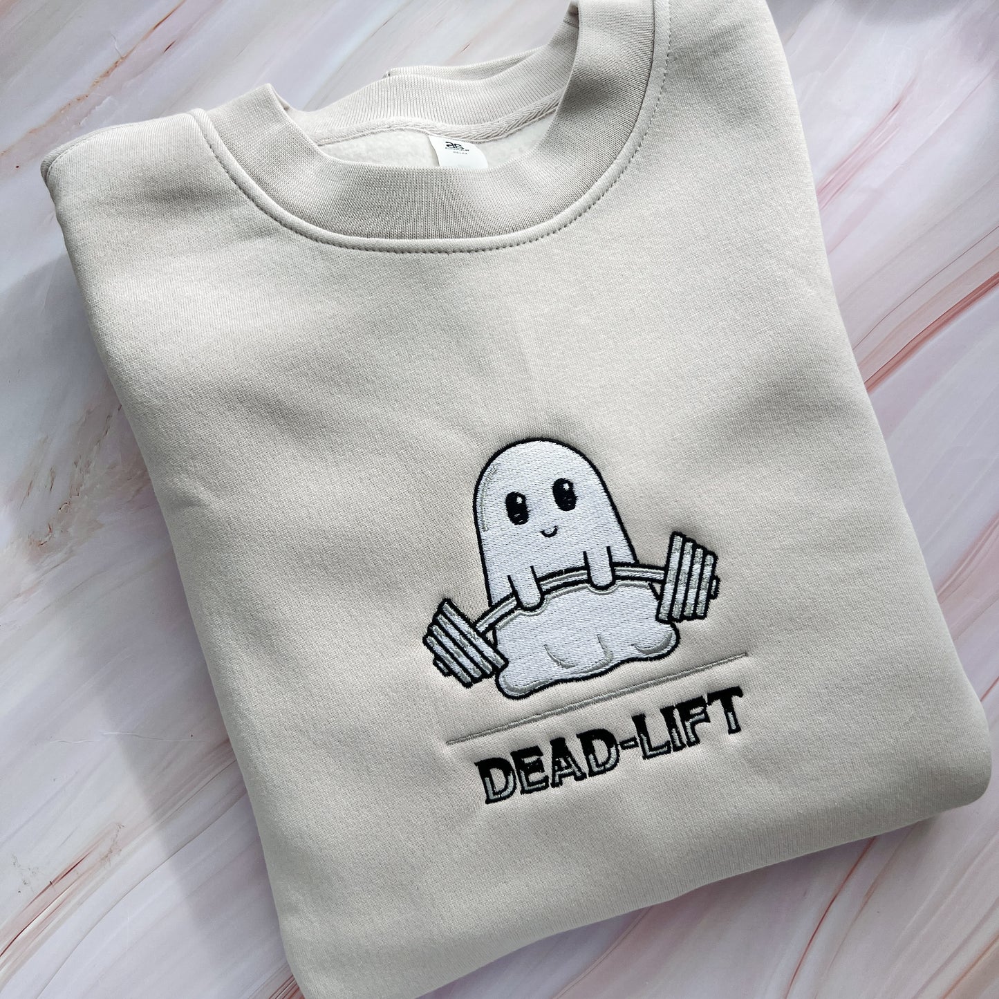 Deadlift Ghost Embroidered Crewneck