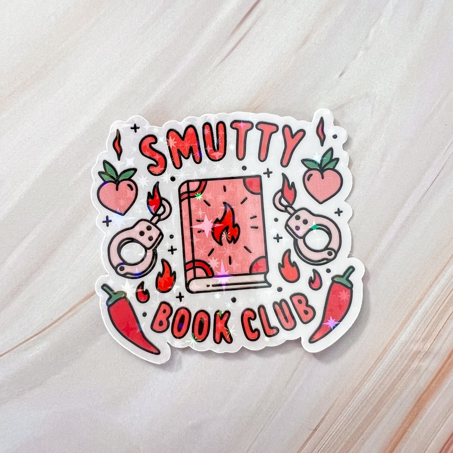 Smutty Book Club Sticker