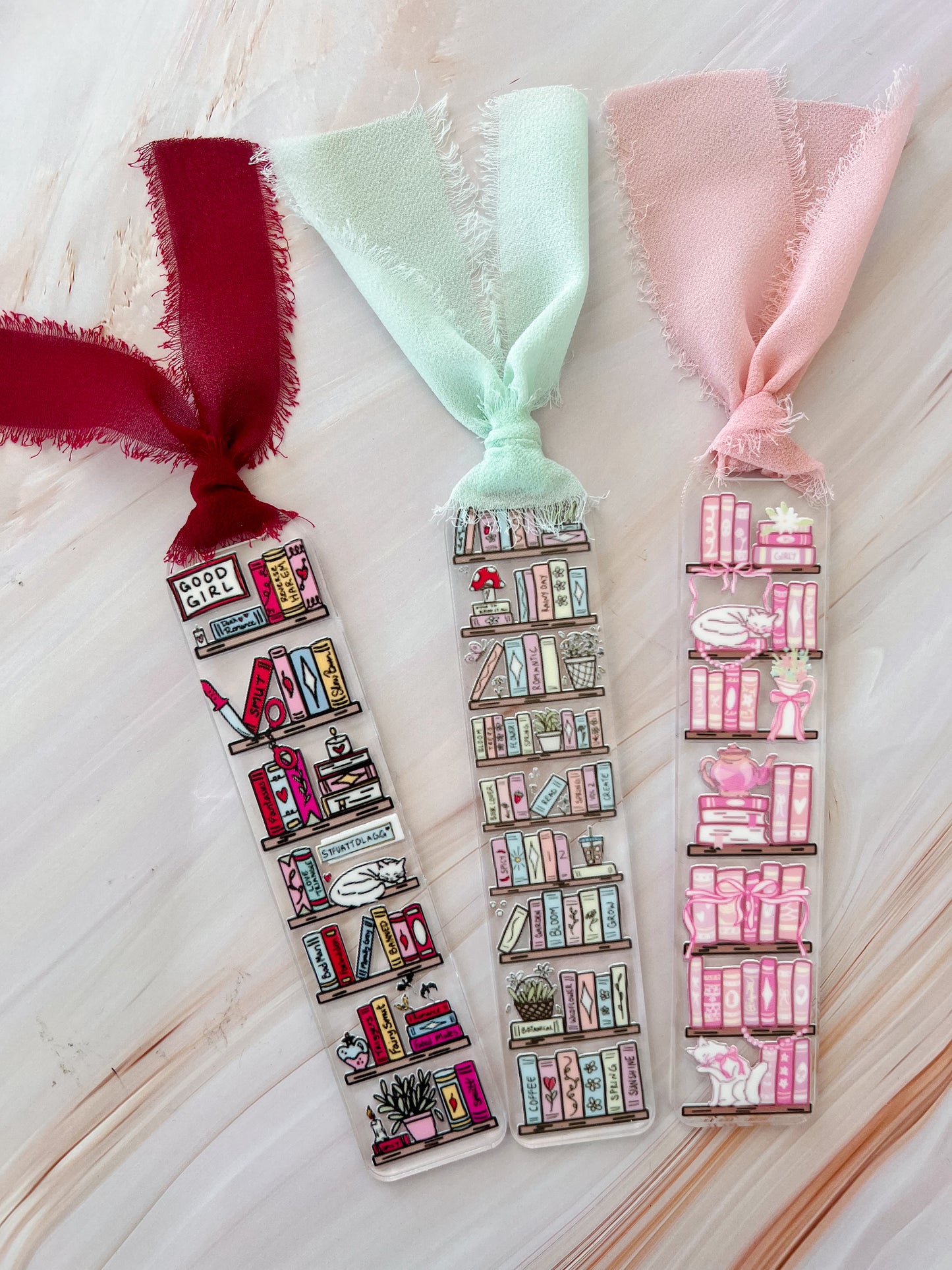 Cottage Shelf Bookmark