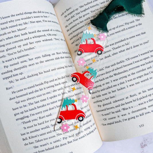 Christmas Truck Bookmark