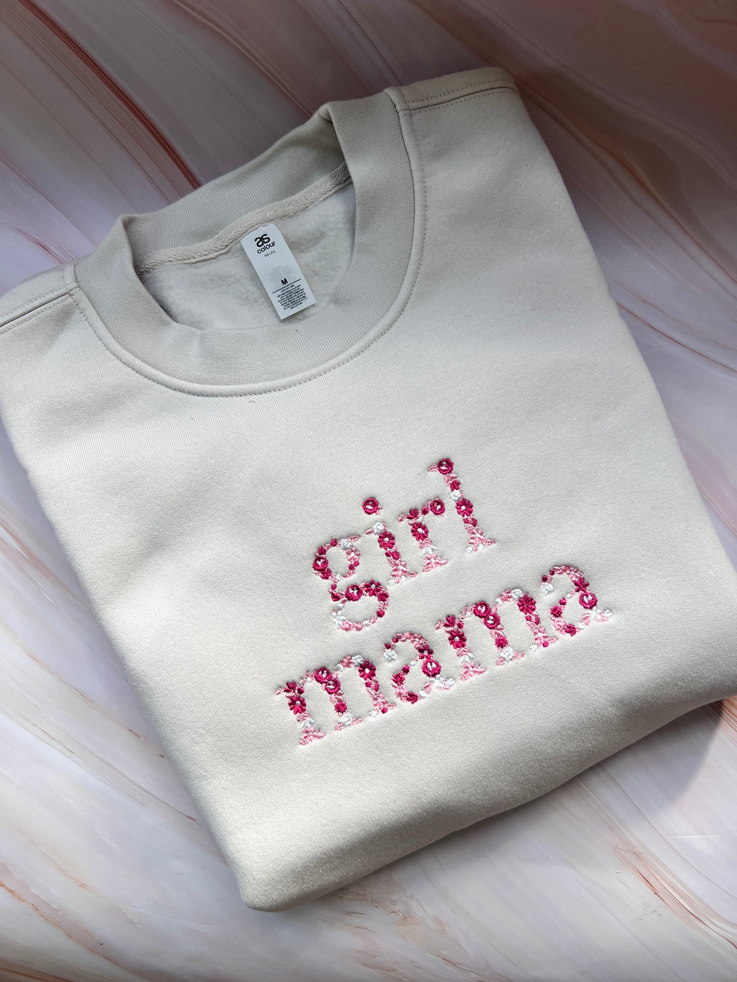Floral Girl Mama Crew
