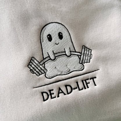 Deadlift Ghost Embroidered Crewneck