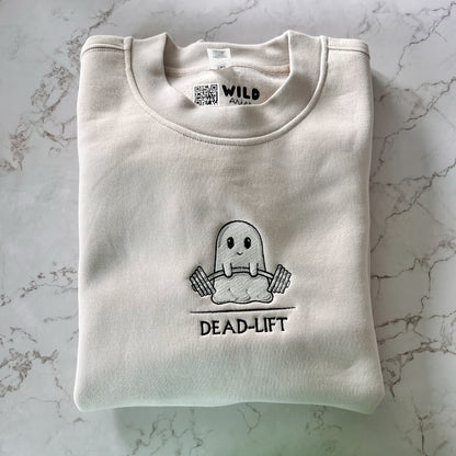 Deadlift Ghost Embroidered Crewneck