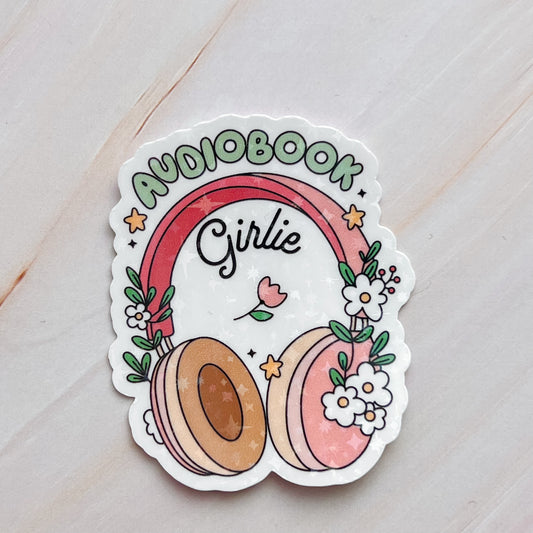 Audiobook Girlie Sticker