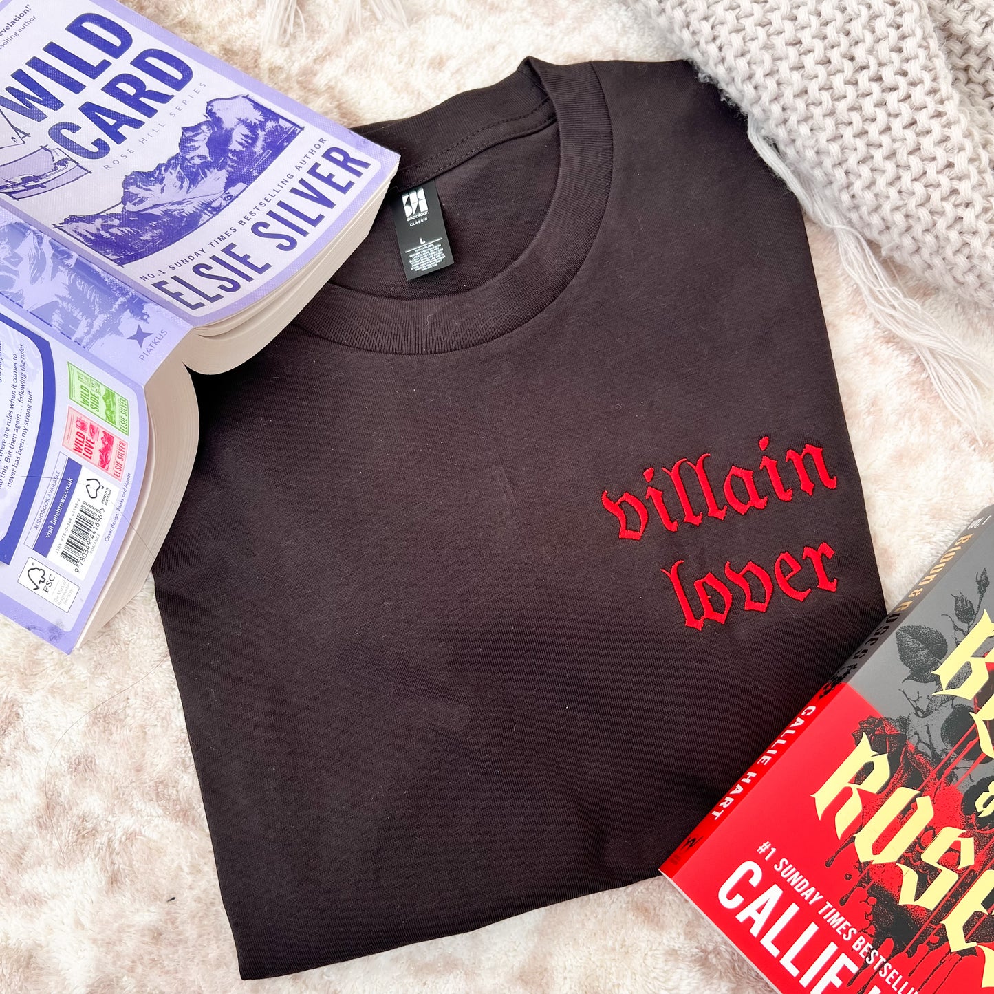 Villain Lover Embroidered Tee