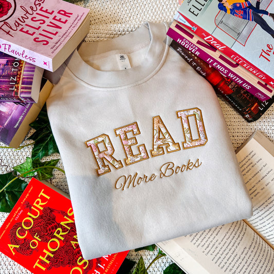 READ More Books Applique Crew