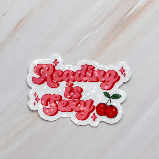Reading Is Sexy Sticker