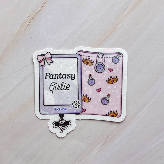 Fantasy Girlie Kindle Sticker