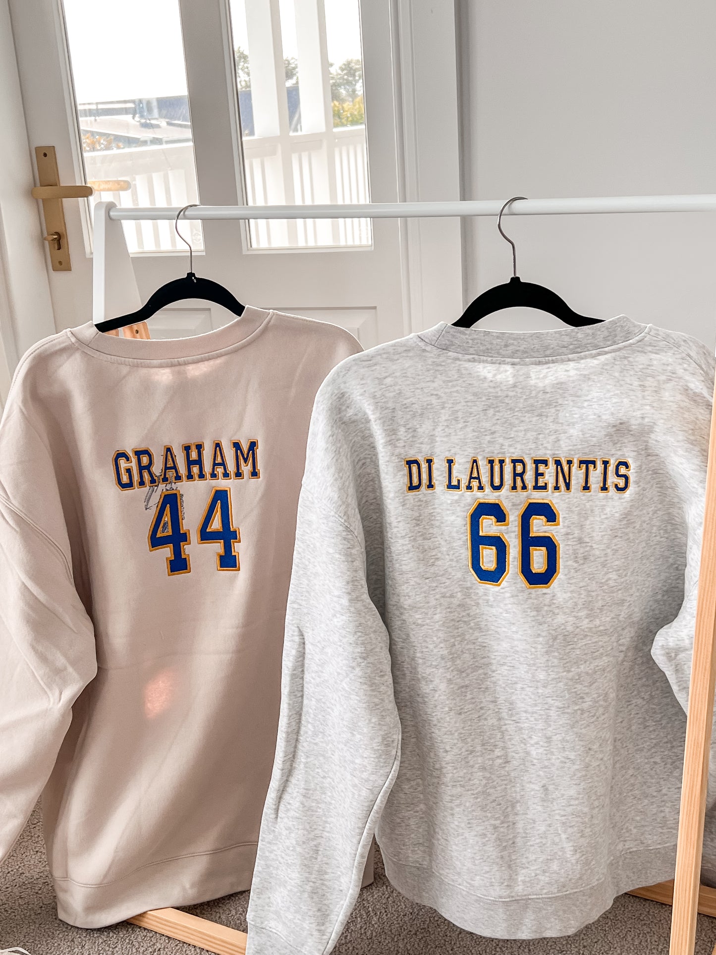 Custom Hockey Player Embroidered Crew