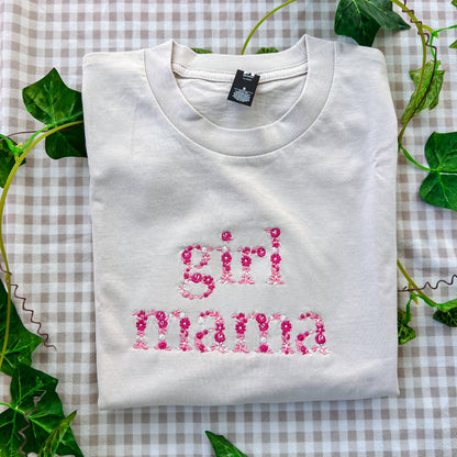 Floral Girl Mama tee