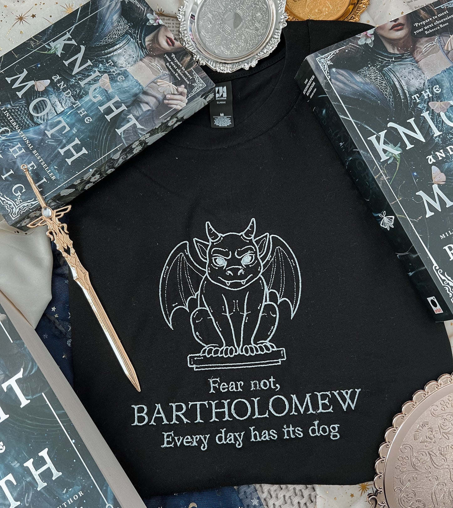 Bartholomew Embroidered Crew