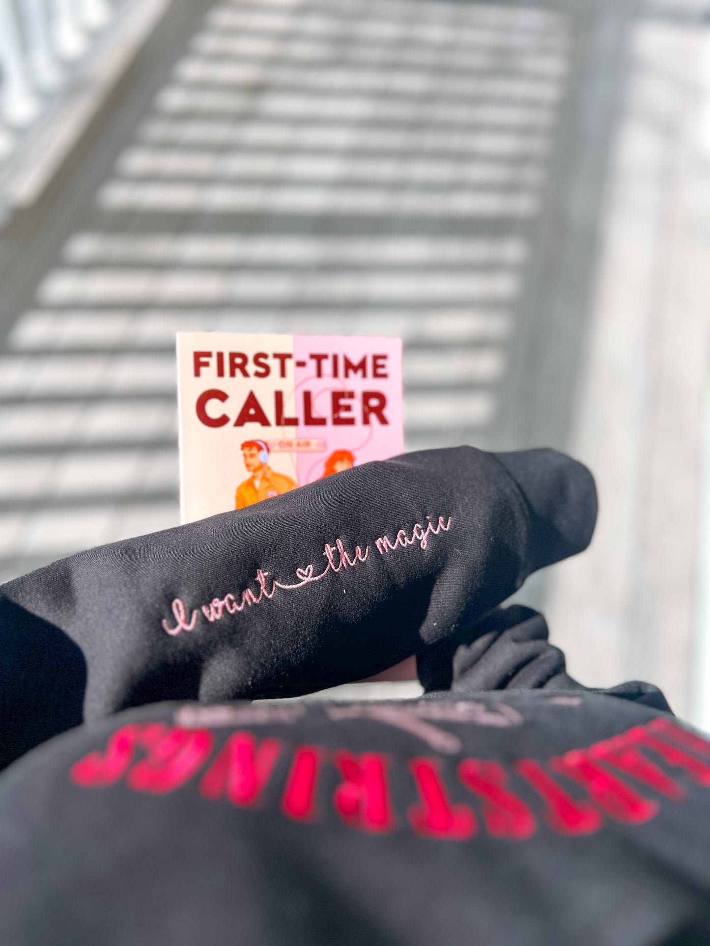 Heartstrings Embroidered Crew - First Time Caller