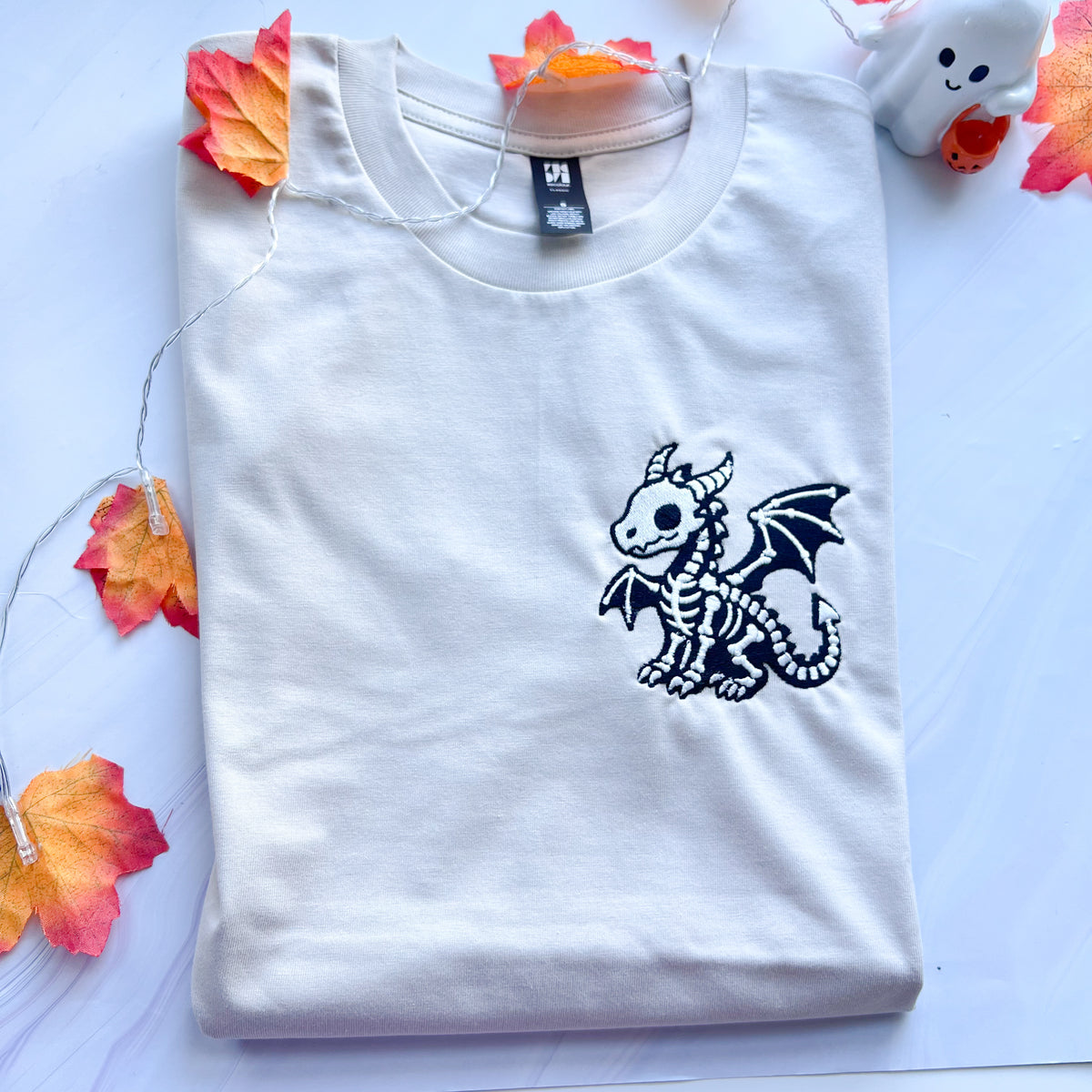 Deathly Dragon Embroidered Tee