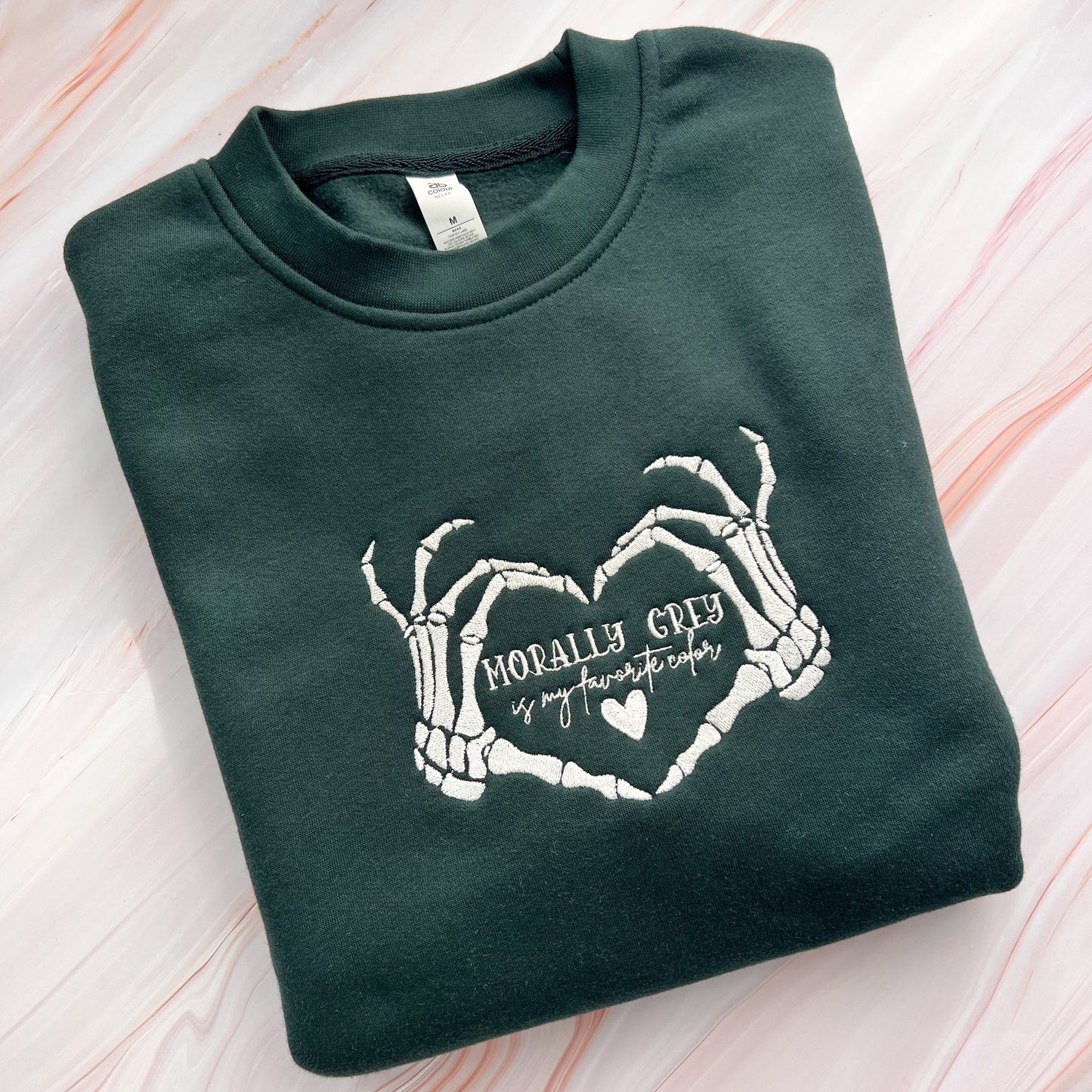 SAMPLE - Morally Grey Crew - size M