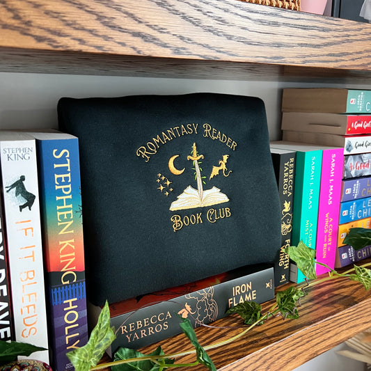 Romantasy Reader Embroidered Tee