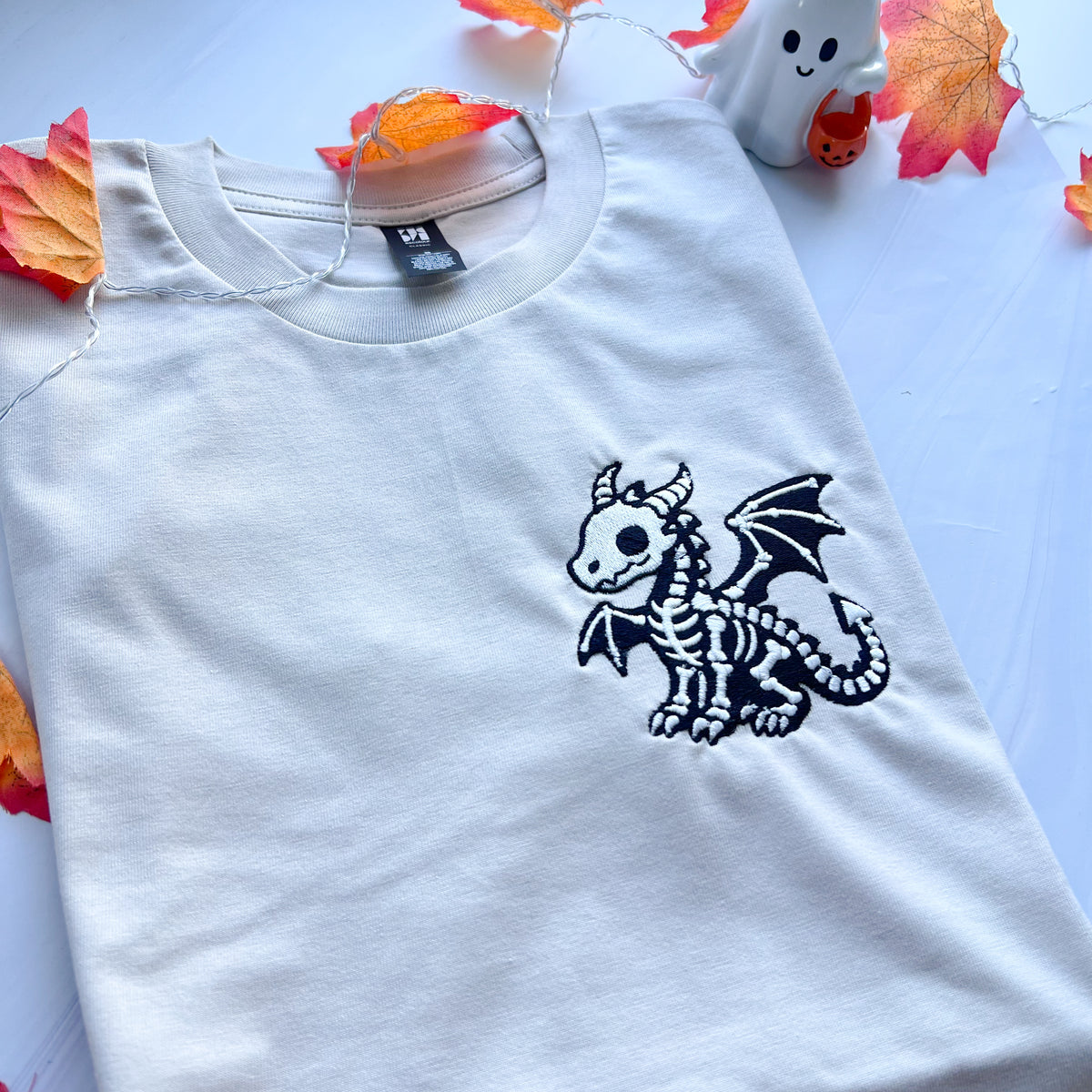 Deathly Dragon Embroidered Tee