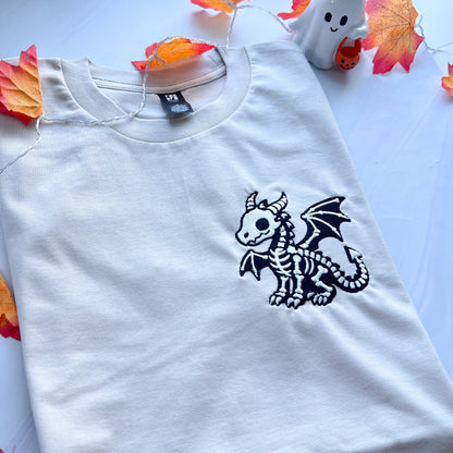 Deathly Dragon Embroidered Tee