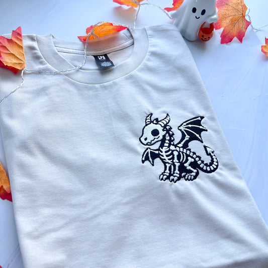 Deathly Dragon Embroidered Tee