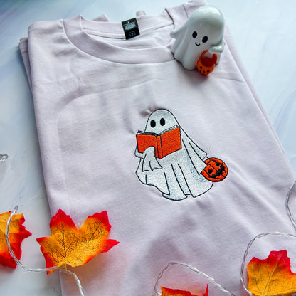 Reading Ghost Embroidered Tee