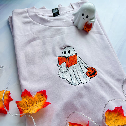 Reading Ghost Embroidered Tee