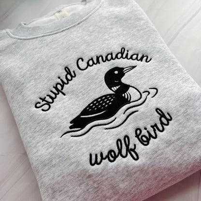 Hockey Romance Inspired Embroidered Crew