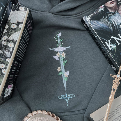 Knight and The Moth Embroidered Hoodie