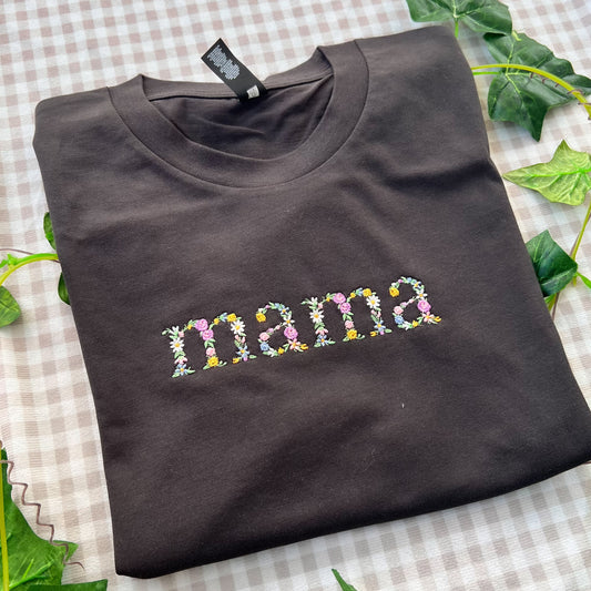 Floral Mama tee