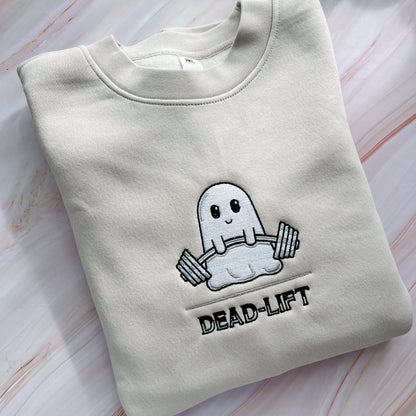 Deadlift Ghost Embroidered Crewneck