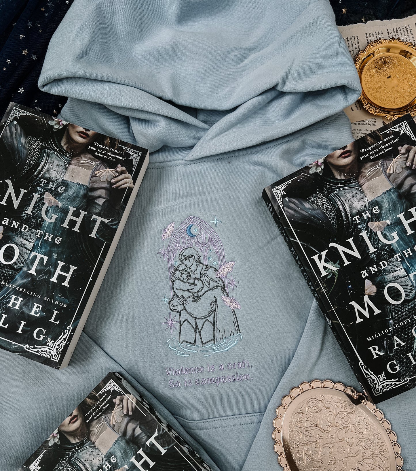 Rory & Sybil Embroidered Hoodie