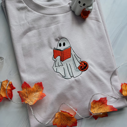 Reading Ghost Embroidered Tee