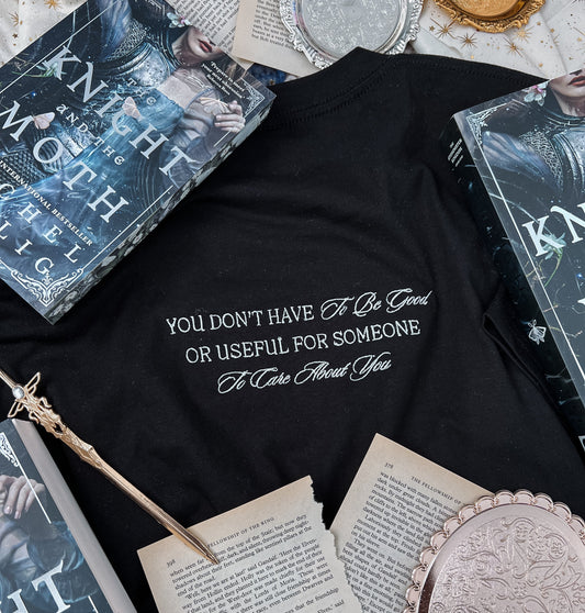 Don't Love You At All Embroidered Tee