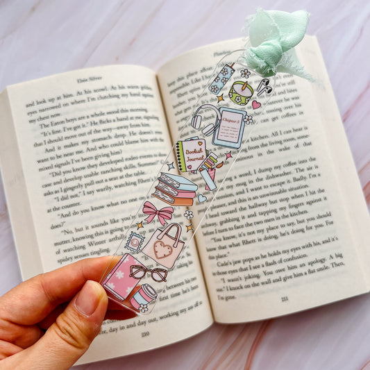 Summer Bookish Essentials Bookmark