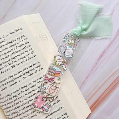 Summer Bookish Essentials Bookmark