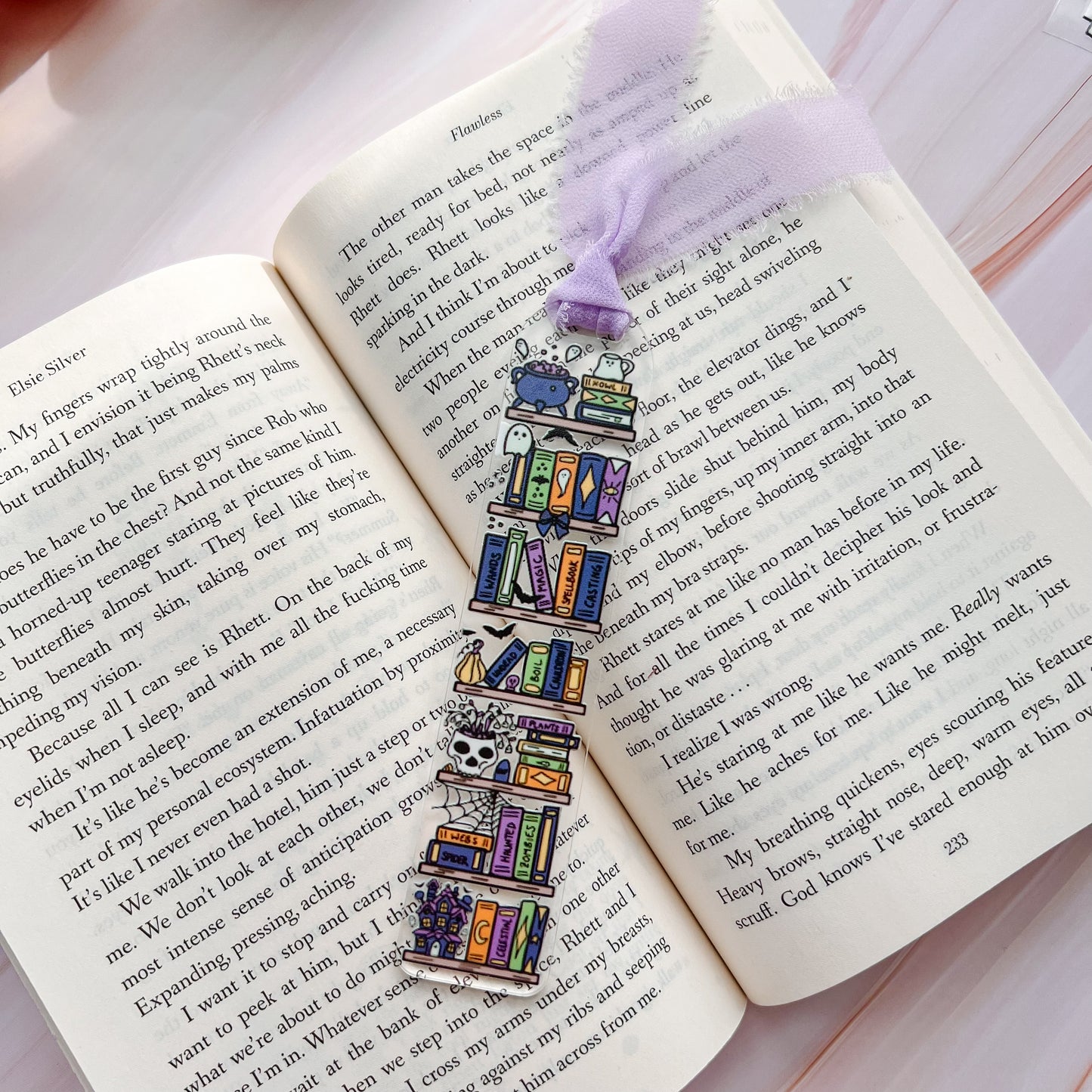 Spooky Shelf Bookmark
