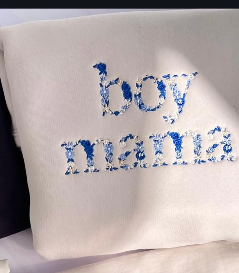Floral Boy Mama Crew