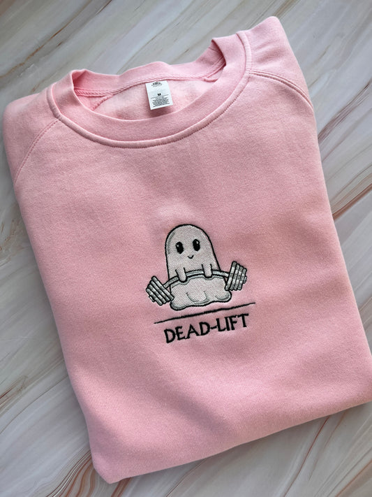 Deadlift Ghost Embroidered Crewneck