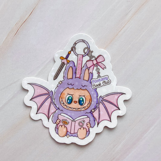 Fantasy Book Club Trinket Sticker