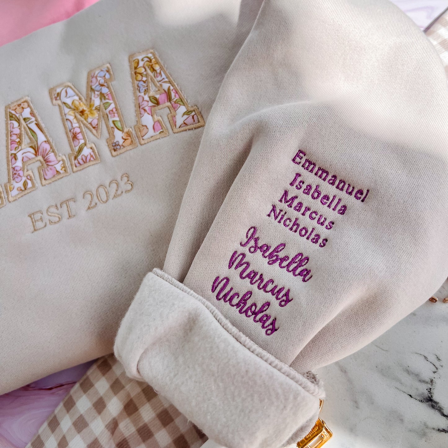 ADD-ON: Sleeve embroidery
