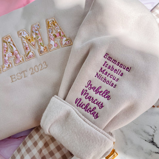 ADD-ON: Sleeve embroidery