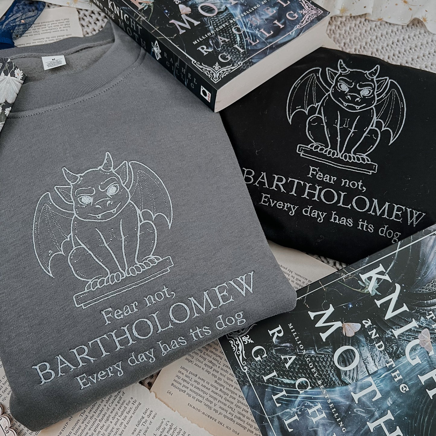 Bartholomew Embroidered Crew