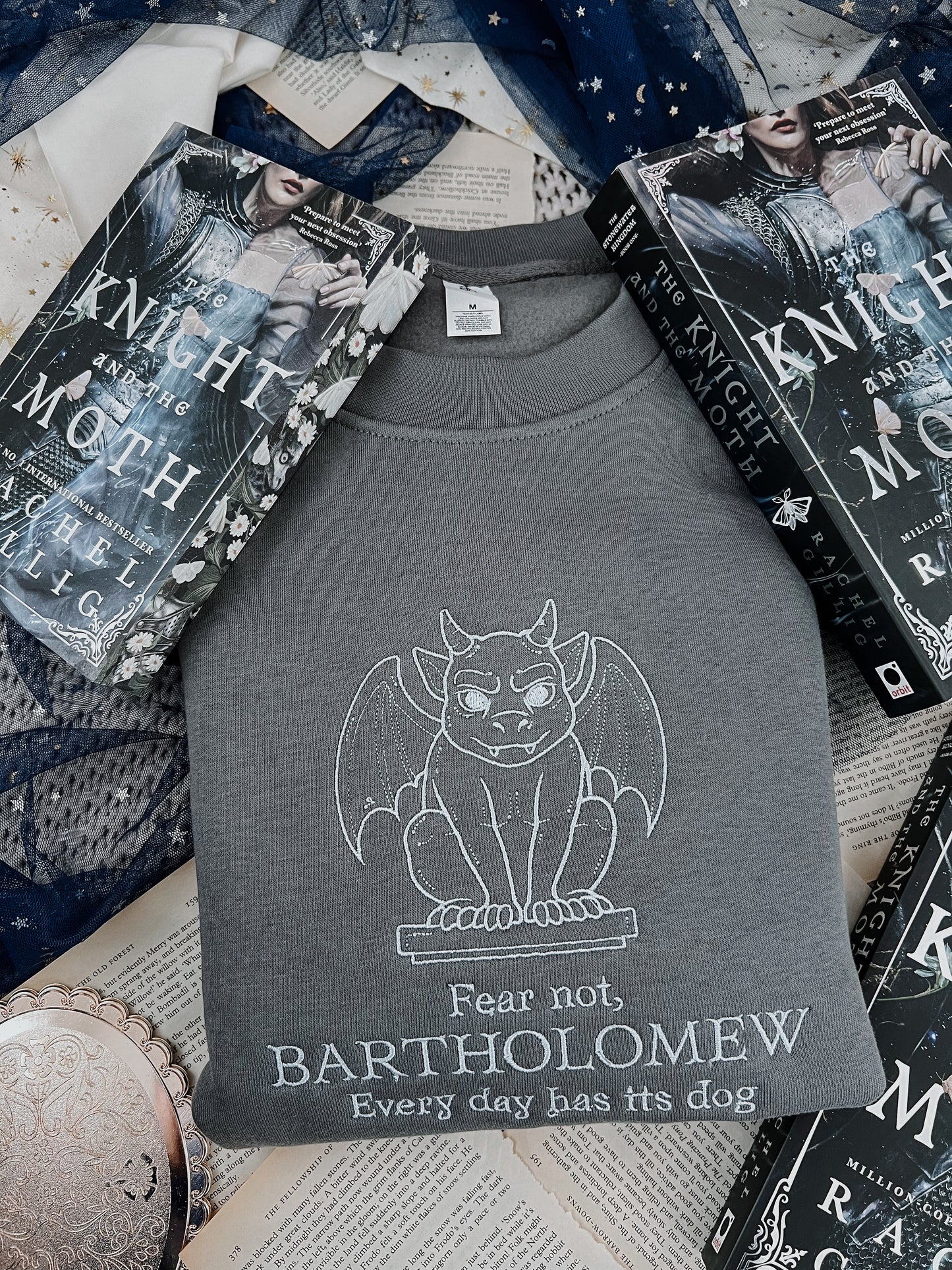 Bartholomew Embroidered Crew