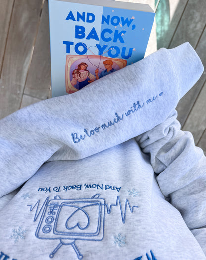 Weather Together Embroidered Crew - And Now, Back To You