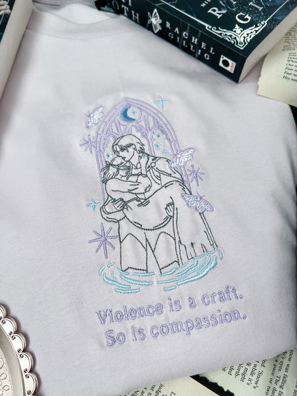 Rory and Sybil Embroidered Tee